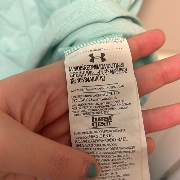 Under Armour Loose Heatgear Aqua T Shirt - Picture 4 of 7